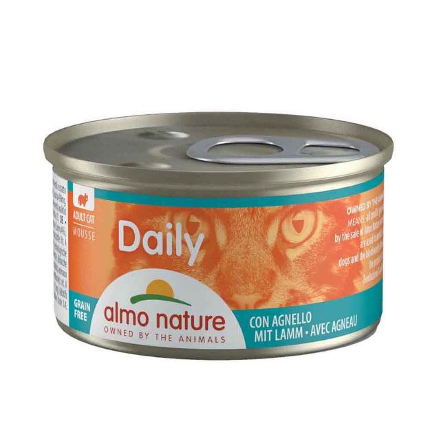 Image de Daily Cats 85g Mousse avec agneau