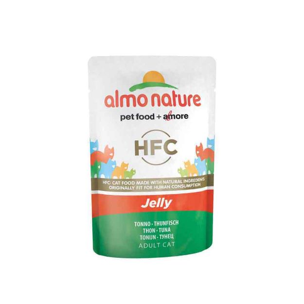 Image de HFC Cats 55g Jelly - avec thon