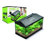 Image de AQUARIUM LEDDY 60 NOIR BIO équipé 60x30x30cm 54L