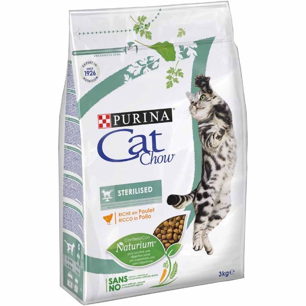 Image de Cat Chow Sterilised  dinde 3kg