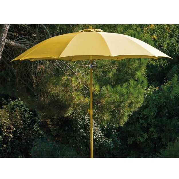 Image de Parasol 270cm curry - PRO LOISIRS