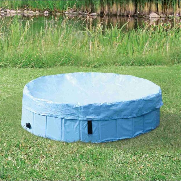 Image de Protection de piscine pour chien #39482, ø 120 cm, bleu clair