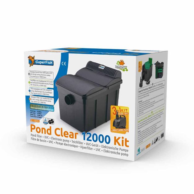 Image de SUPERFISH PONDCLEAR KIT 12000 UVC-13W- PUMP 5000 L/H