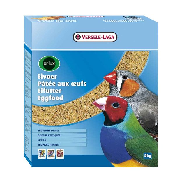 Image de Orlux  Pâtée aux Oeufs Sèche Oiseaux Exotiques 5kg