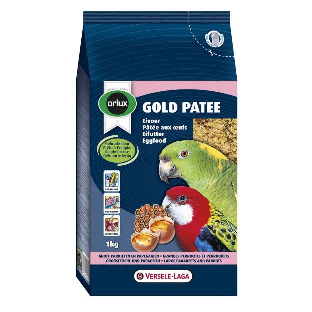 Image de Orlux  Gold Patee Grandes Perruches&Perroquets 1kg