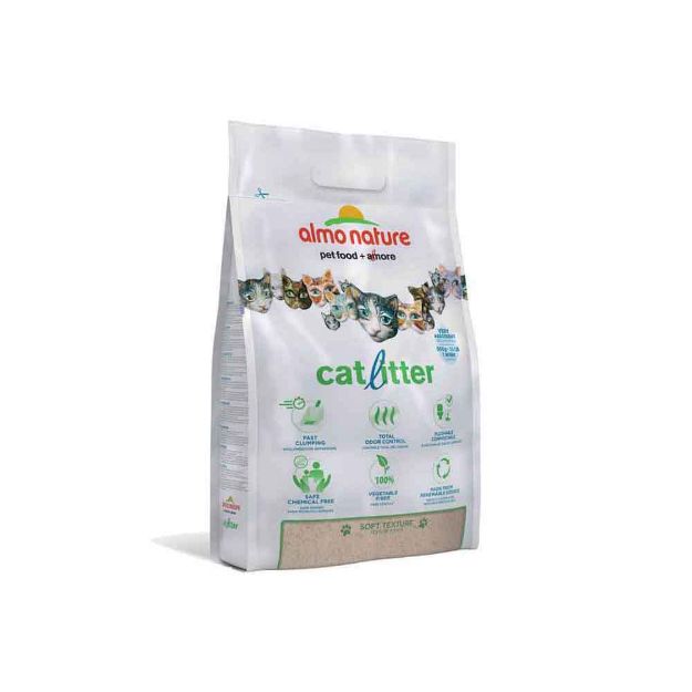 Image de Cat litter 4kg Natural Almo Grain