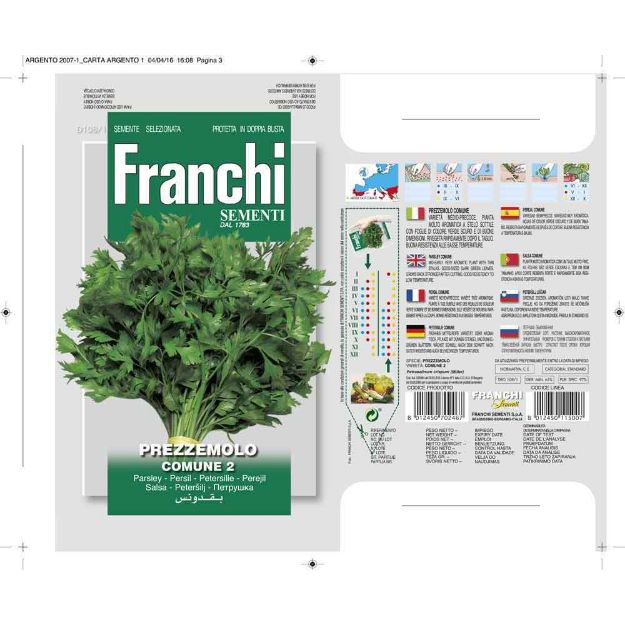 Image de Graines persil prezzemolo comune- Franchi