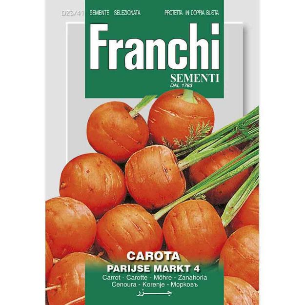 Image de Graines carota pariser market- Franchi