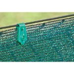 Image de FIXATEX 20 pinces  pour brise-vue Vert 3,40x2cm