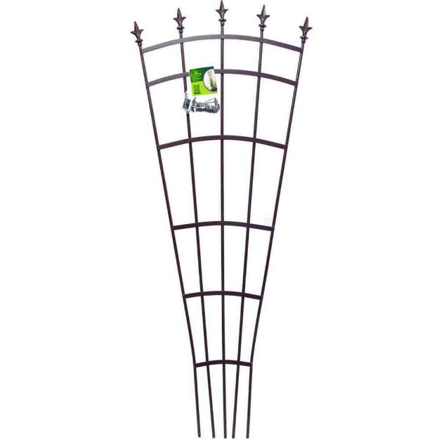 Image de ROYAL TRELLIS éventail métal déco Rouille 0,61x1,50m