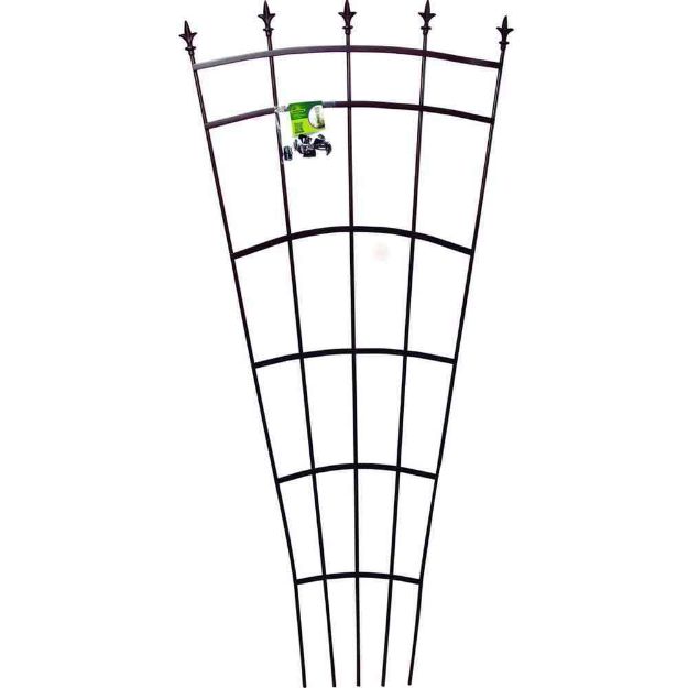 Image de ROYAL TRELLIS éventail métal déco Rouille 0,83x1,80m