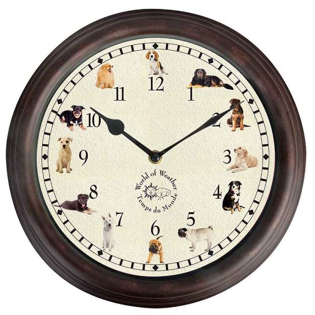 Image de Horloge sons chiens