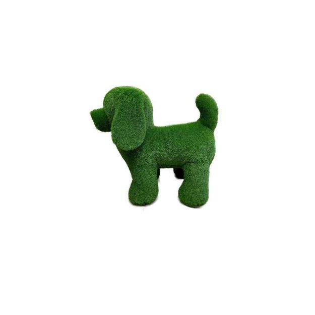 Image de Garden plush chien debout 50cm