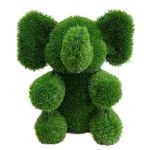 Image de Garden plush éléphant assis 50cm