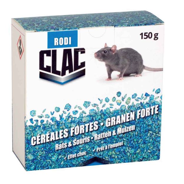 Image de Céréales Fortes rats et souris (espèces résistantes) 150 gr