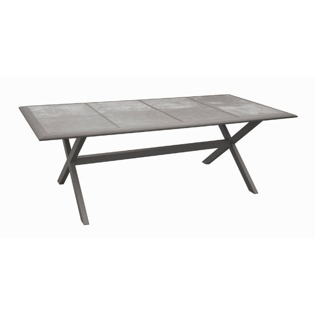 Image de Table Ceramo 220 cm Taupe - Pro loisirs