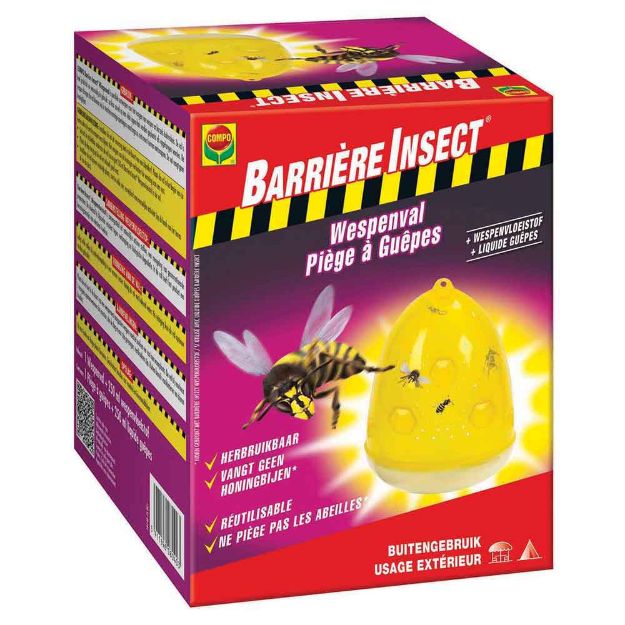 Image de BARRIÈRE INSECT  PIÈGE A GUÊPES + ATTRACTIF 1pc + 250ml