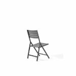 Image de Chaise pliante aluminium -   charcoal.