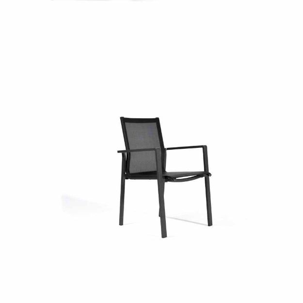 Image de Fauteuil aluminum et textile - Arcane