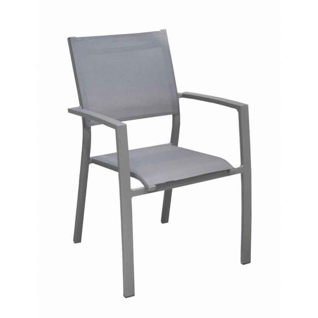 Image de Fauteuil jardin games taupe - Pro Loisirs