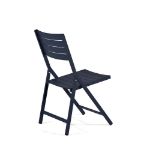 Image de Chaise pliante C27 en alu bleu foncé - Arcane