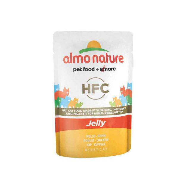 Image de HFC Cats 55g Jelly - filet de thon avec homard