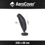 Image de Housse parasol déporté H240x68 - AeroCover