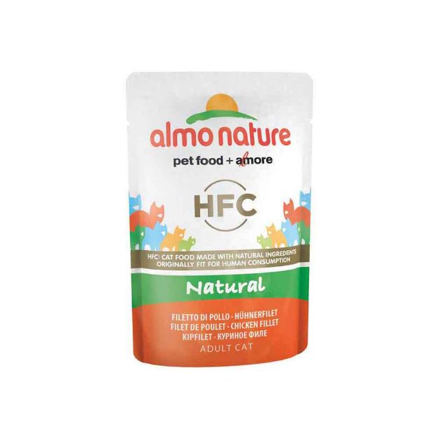 Image de HFC Cats 55g Natural - filet de poulet