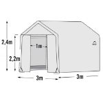 Image de Serre tunnel lourde 3X3X2,4M