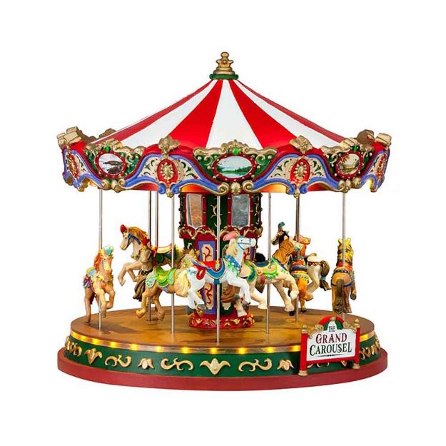 Image de Le grand carrousel (adpt. 4,5v) - Lemax .