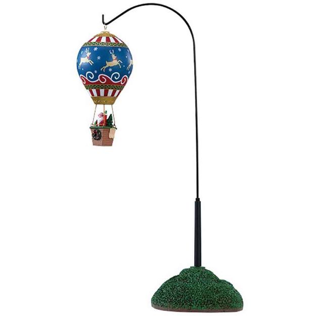 Image de Montgolfière décorée de reines à piles b/o (4.5v) - Lemax