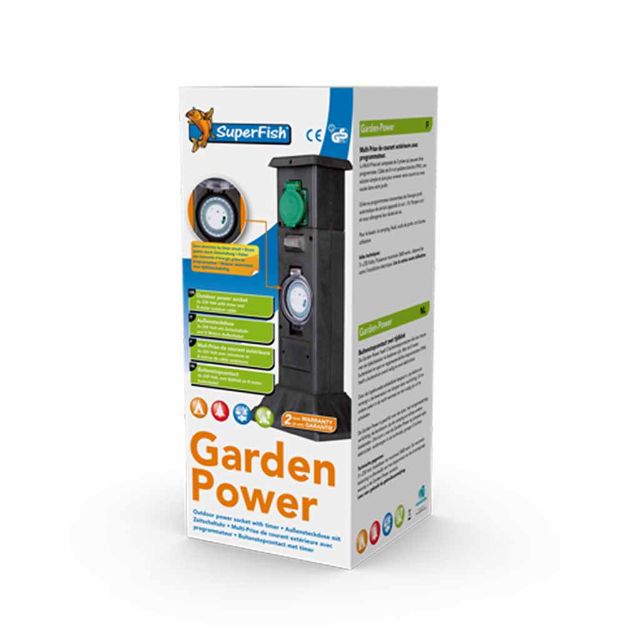 Image de SUPERFISH GARDENPOWER RALONGE 3 PRISES AVEC TIMER