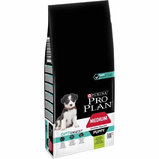 Image de Pro Plan Medium Puppy Sensivite digest 12kg Agneau