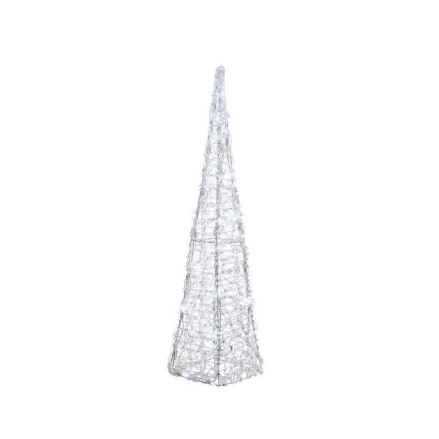 Image de Guirlande cone Blanc froid 15x58cm-30Led