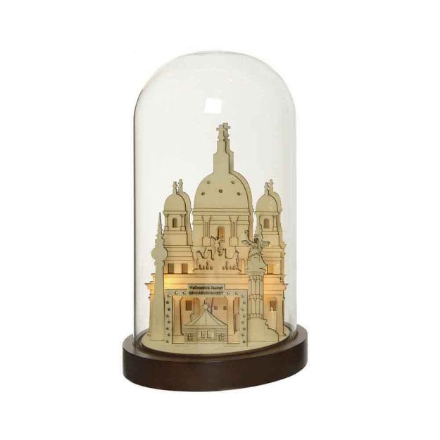 Image de Cloche Berlin 16x28cm-7Led