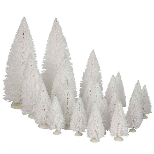 Image de Tree white assorted 21 pieces