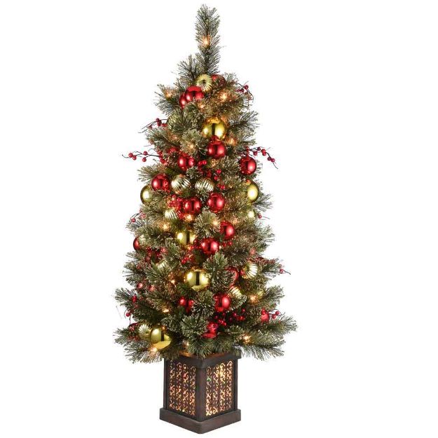 Image de Sapin Dakota H:122cm + Led