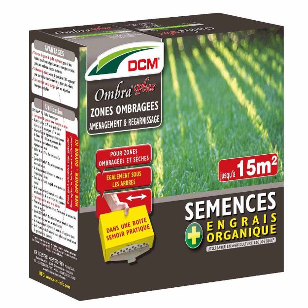 Image de Semences de gazon Plus Zones ombragées DCM 200GR