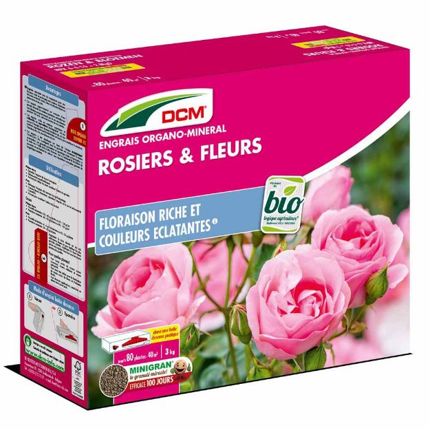 Image de DCM ROSIERS/FLEURS 3KG