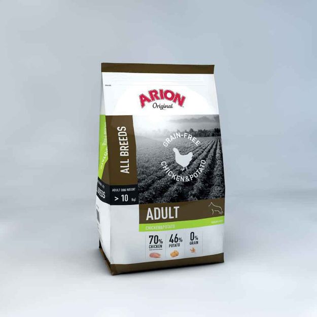 Image de Nourriture arion grain free chicken & potato 12 kg