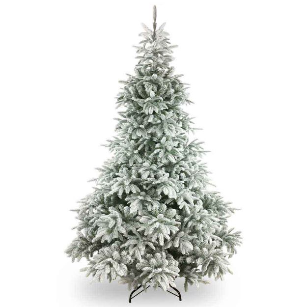 Image de Sapin Andorra Flocked Hinged 213cm