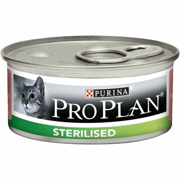 Image de Pro Plan Cat Boîte/Blik Sterilised Saumon 85g