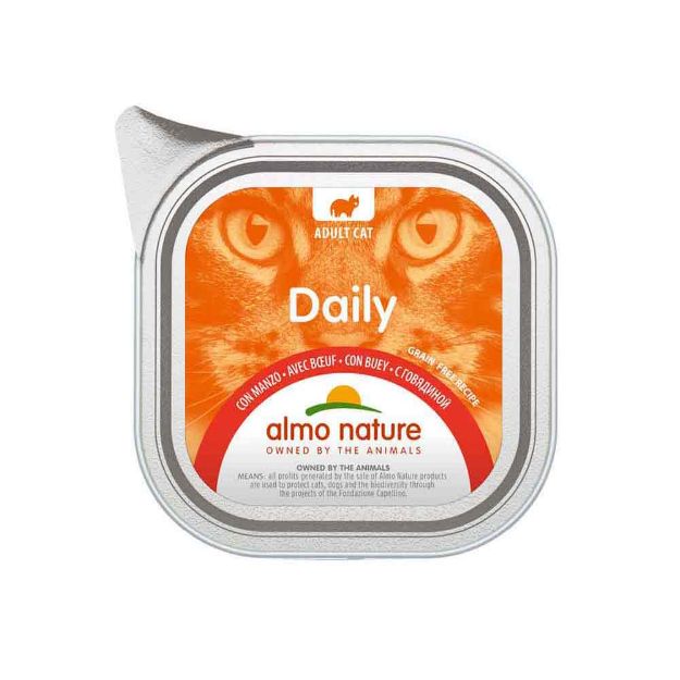 Image de Daily Cats 100g avec Boeuf