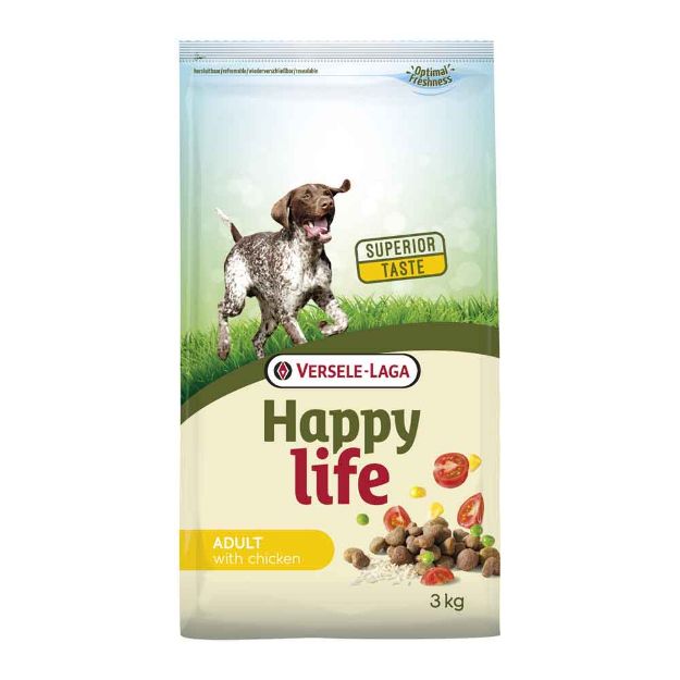 Image de Happy life Adult au Poulet 3kg