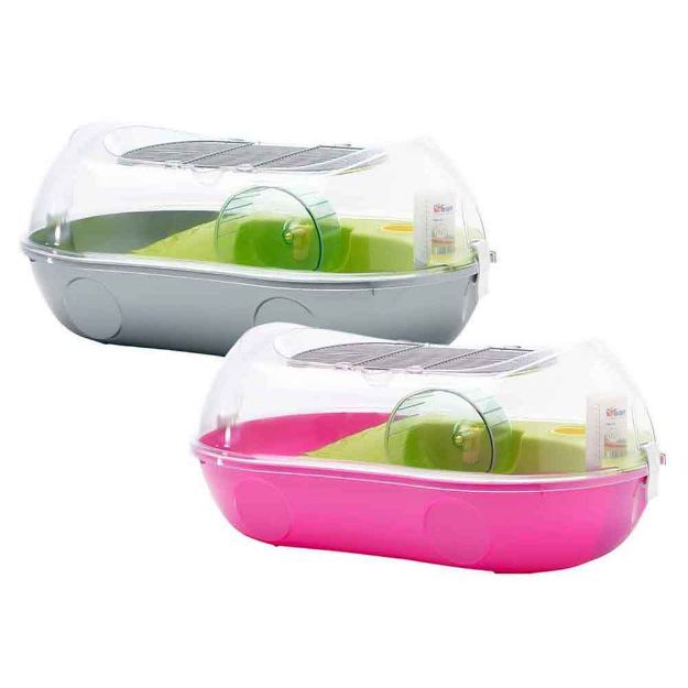 Image de Cage hamster Spelos Entry Xl trans/Ass. 59x37x26cm