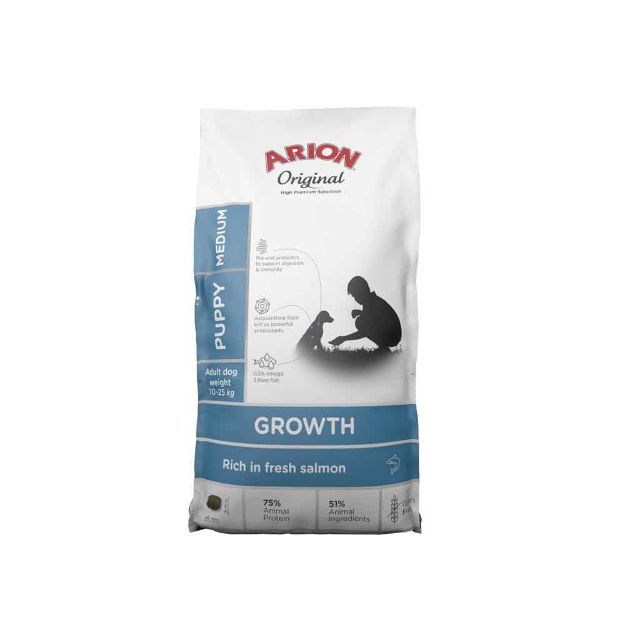 Image de Nourriture Arion original growth fish medium 2kg