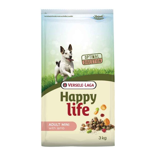 Image de Happy life Adult Mini à l'Agneau 3kg