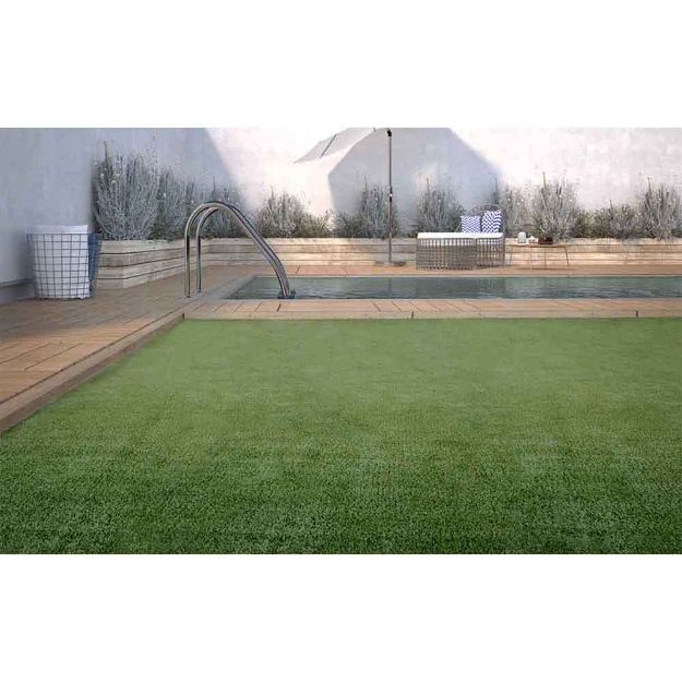 Image de GAZON ARTIFICIEL LUBECK 7 mm vert 2x5m