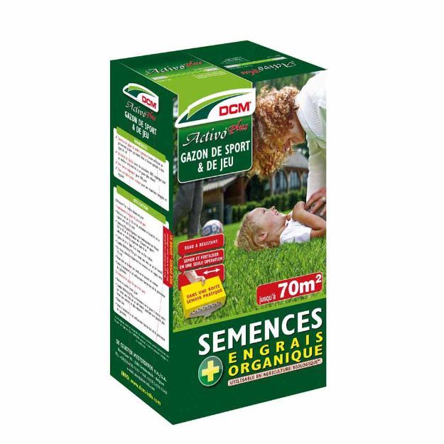 Image de Semences de gazon Plus Sport & Jeu DCM 1KG