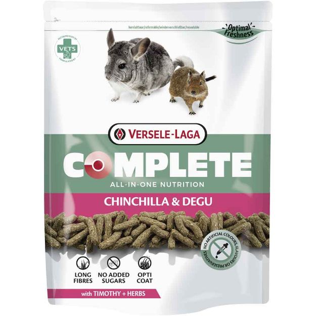 Image de Complete Chinchilla & Degu 500 g